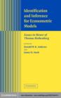 Image for Identification and inference for econometric models: essays in honor of Thomas Rothenberg