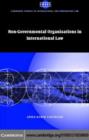 Image for Non-governmental organisations in international law