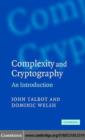 Image for Cryptography and complexity: an introduction