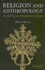 Image for Religion and anthropology: a critical introduction