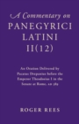 Image for A Commentary on Panegyrici Latini II(12)