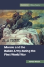 Image for Morale and the Italian Army during the First World War
