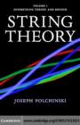 Image for String theory.: (Introduction to the Bosonic string)
