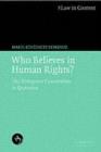 Image for Who believes in human rights?: reflections on the European Convention