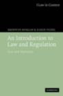 Image for An introduction to law and regulation: text and materials