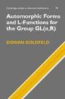 Image for Automorphic forms and L-functions for the group GL(n,R) : 99