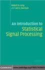Image for An introduction to statistical signal processing
