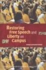 Image for Restoring free speech and liberty on campus