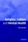Image for Religion, culture and mental health