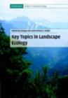 Image for Key topics in landscape ecology