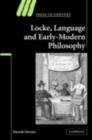 Image for Locke, language and early-modern philosophy