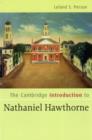 Image for The Cambridge introduction to Nathaniel Hawthorne