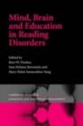 Image for Mind, brain, and education in reading disorders
