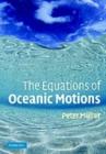 Image for The equations of oceanic motions