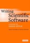 Image for Writing scientific software: a guide for good style