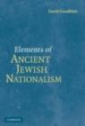 Image for Elements of ancient Jewish nationalism