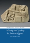 Image for Writing and society in ancient Cyprus