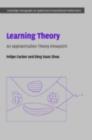 Image for Learning theory: an approximation theory viewpoint
