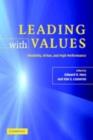 Image for Leading with values: positivity, virtue, and high performance