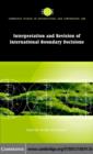 Image for Interpretation and revision of international boundary decisions