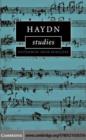 Image for Haydn studies