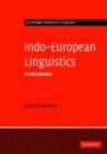 Image for Indo-European linguistics: an introduction