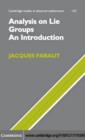 Image for Analysis on Lie groups: an introduction : 110