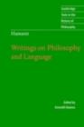 Image for Writings on philosophy and language