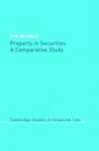 Image for Property in securities: a comparative study