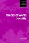 Image for Theory of world security