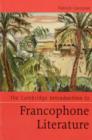 Image for The Cambridge introduction to Francophone literature