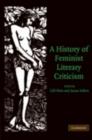 Image for A history of feminist literary criticism