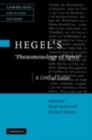 Image for Hegel&#39;s Phenomenology of spirit: a critical guide