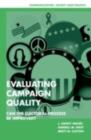 Image for Evaluating campaign quality: can the electoral process be improved?