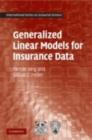 Image for Generalized linear models for insurance data