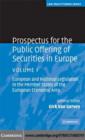 Image for Prospectus for the public offering of securities in Europe