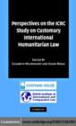 Image for Perspectives on the ICRC study on customary international humanitarian law