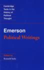 Image for Emerson: political writings