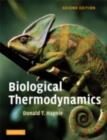 Image for Biological thermodynamics