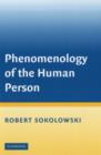 Image for Phenomenology of the human person