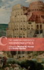 Image for The Cambridge Companion to Hermeneutics