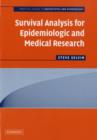 Image for Survival analysis for epidemiologic and medical research: a practical guide