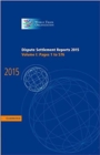 Image for Dispute Settlement Reports 2015: Volume 1, Pages 1–576