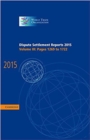 Image for Dispute settlement reports 2015Volume 3