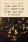 Image for Law, politics and society in early modern England