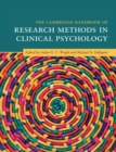 Image for The Cambridge Handbook of Research Methods in Clinical Psychology