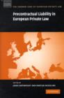Image for Precontractual liability in European private law