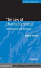 Image for The law of charitable status: maintenance and removal