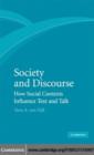 Image for Society and discourse: how social contexts influence text and talk