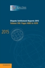 Image for Dispute Settlement Reports 2015: Volume 8, Pages 4083–4570